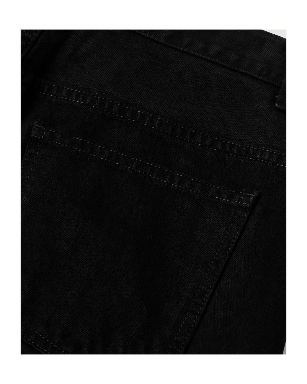 Khaite Black Dane Stretch Jeans