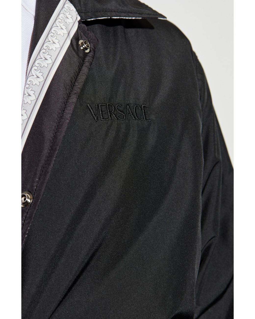 Versace Black Reversible Jacket for men