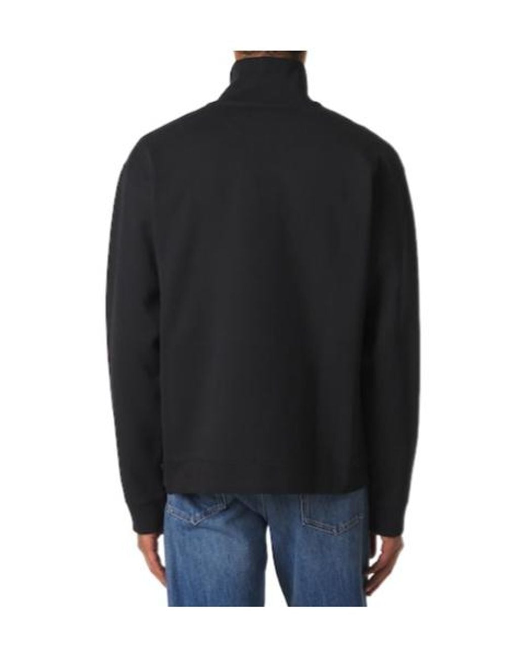 Valentino Blue Cotton-Blend Jersey Sweatshirt for men
