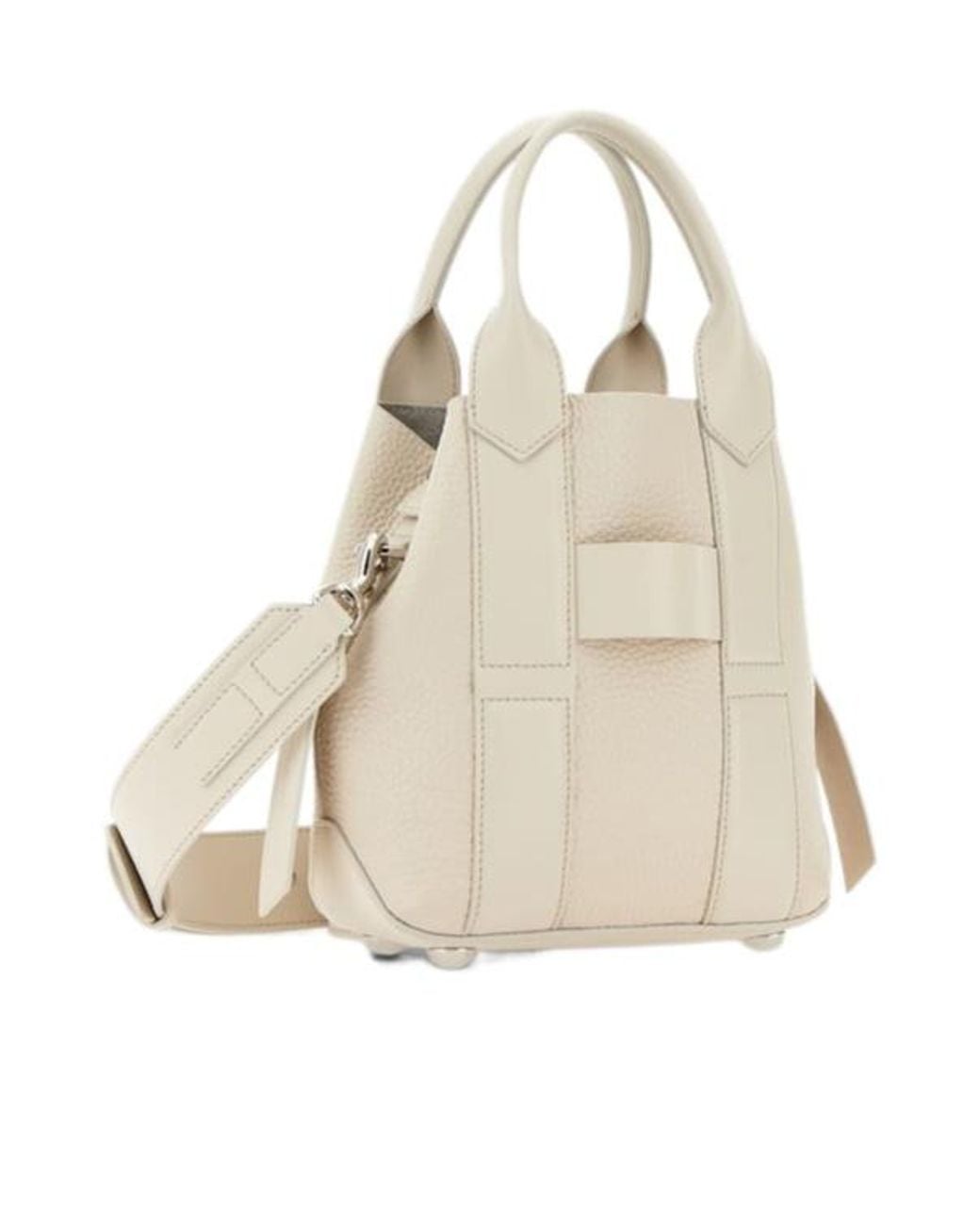 Hogan Natural Script Small Shopping Bag