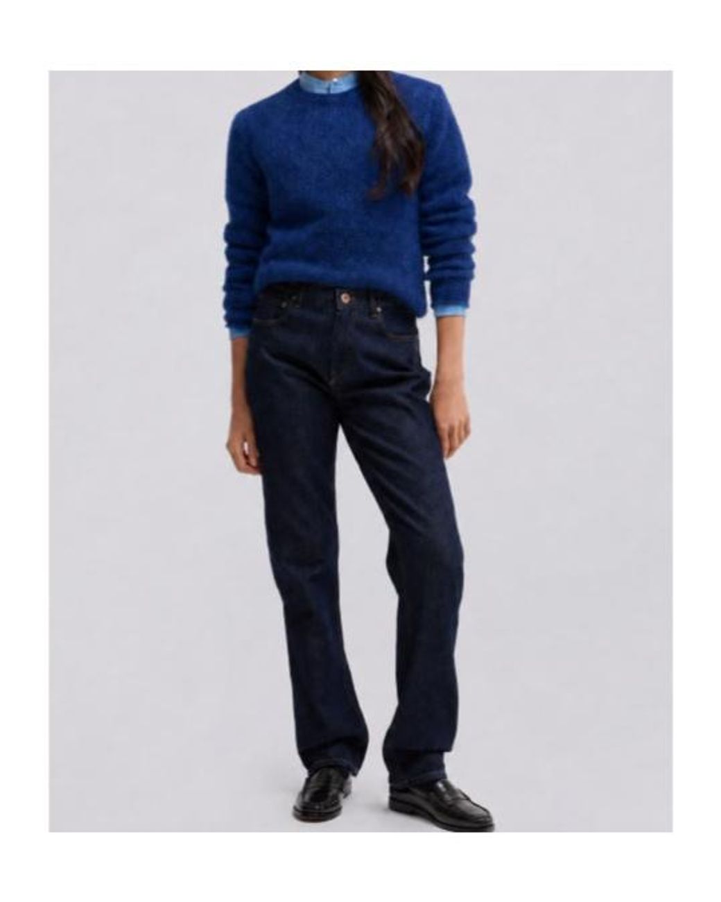 Aspesi Blue Logo Knitwear