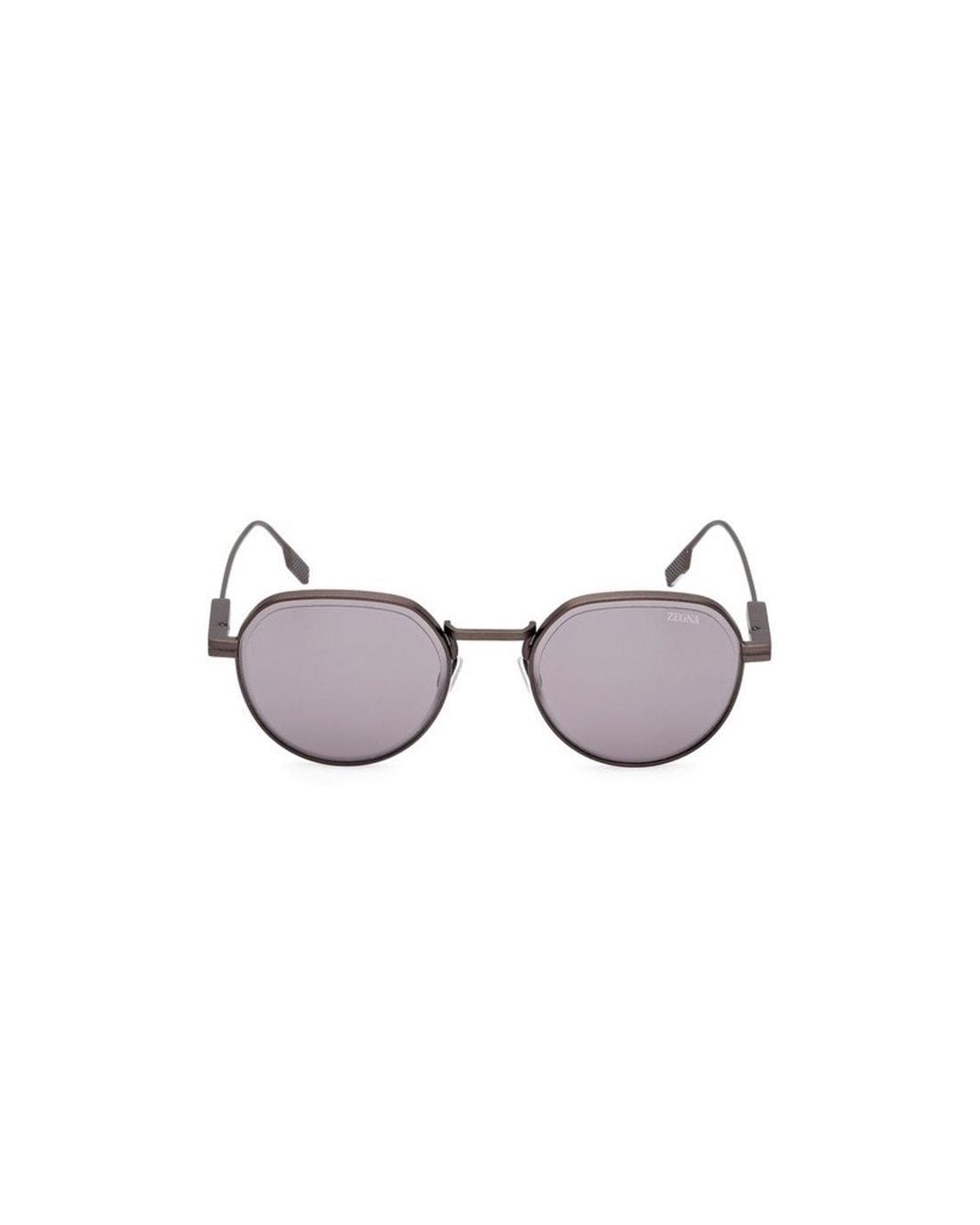 Zegna Multicolor Round Frame Sunglasses for men