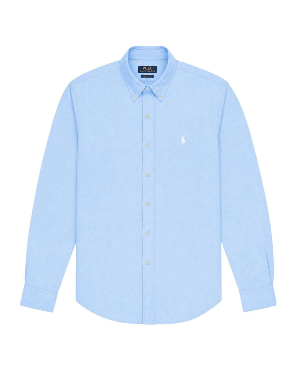 Polo Ralph Lauren Blue Cotton Oxford Shirt for men