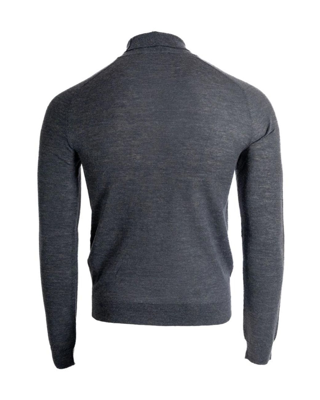 J.W. Anderson Blue Jw Anderson Turtleneck Knitted Jumper