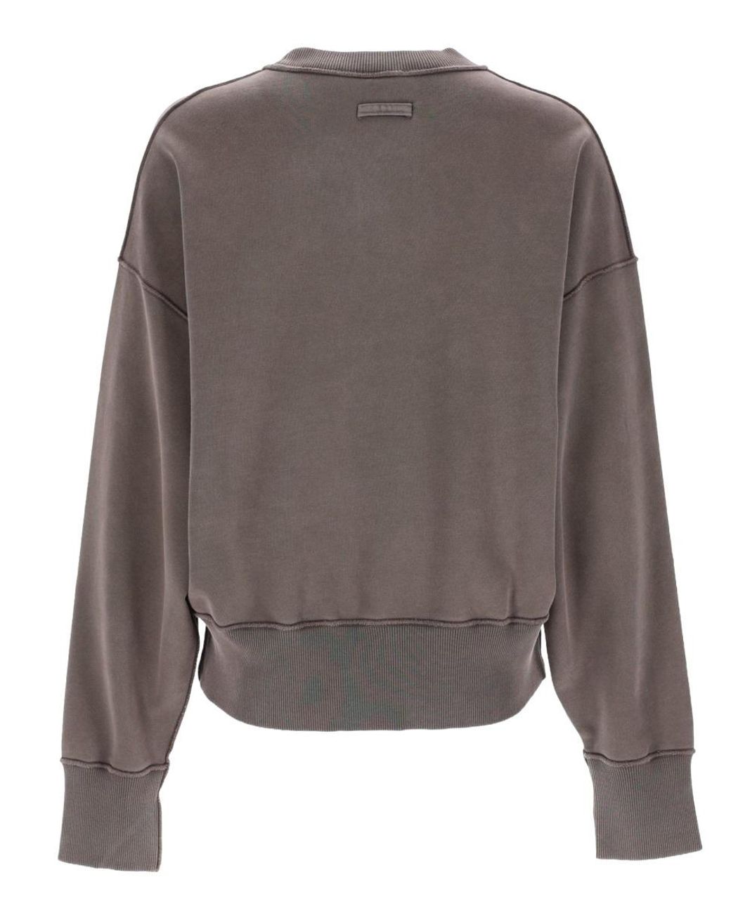 Jean Paul Gaultier Brown Long-Sleeve Embroidered Sweatshirt