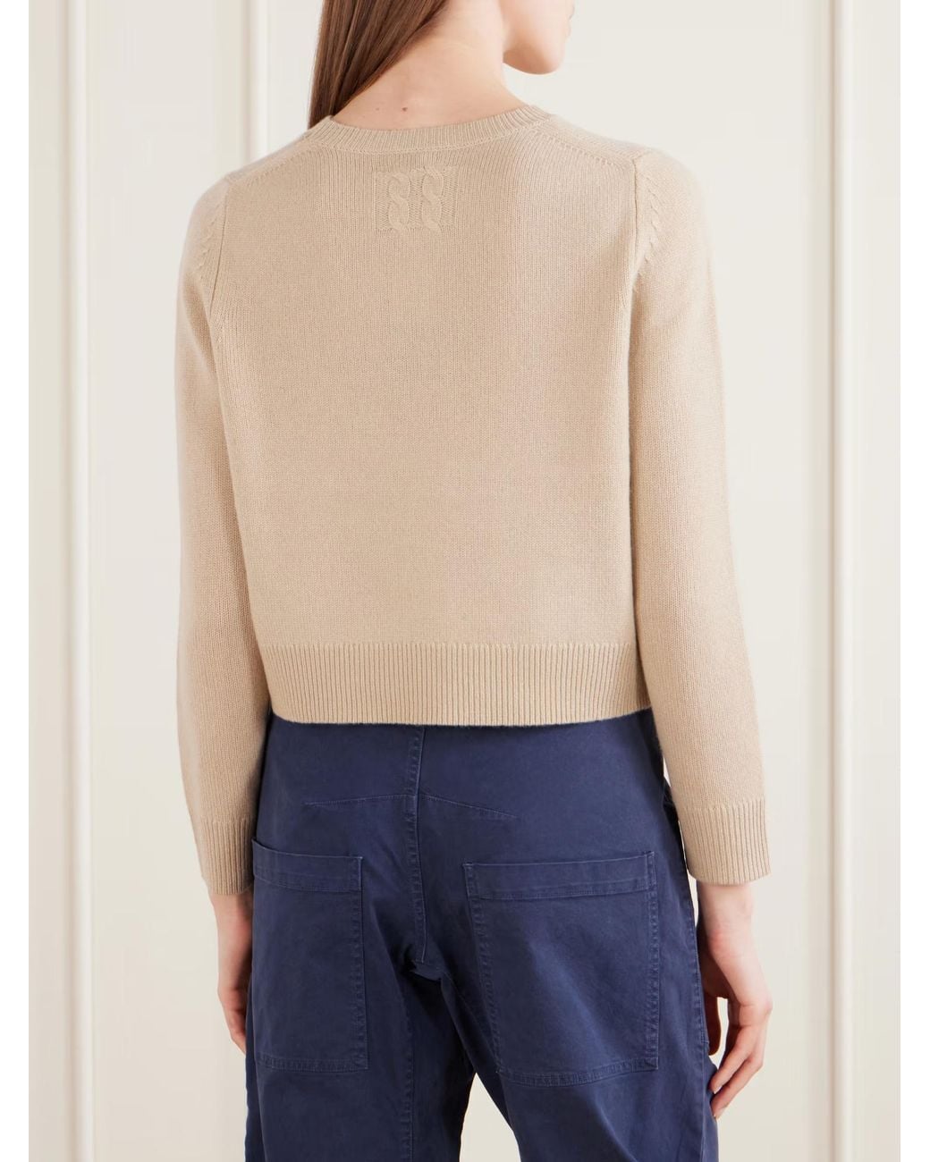 Nili Lotan Natural Venus Cashmere Sweater