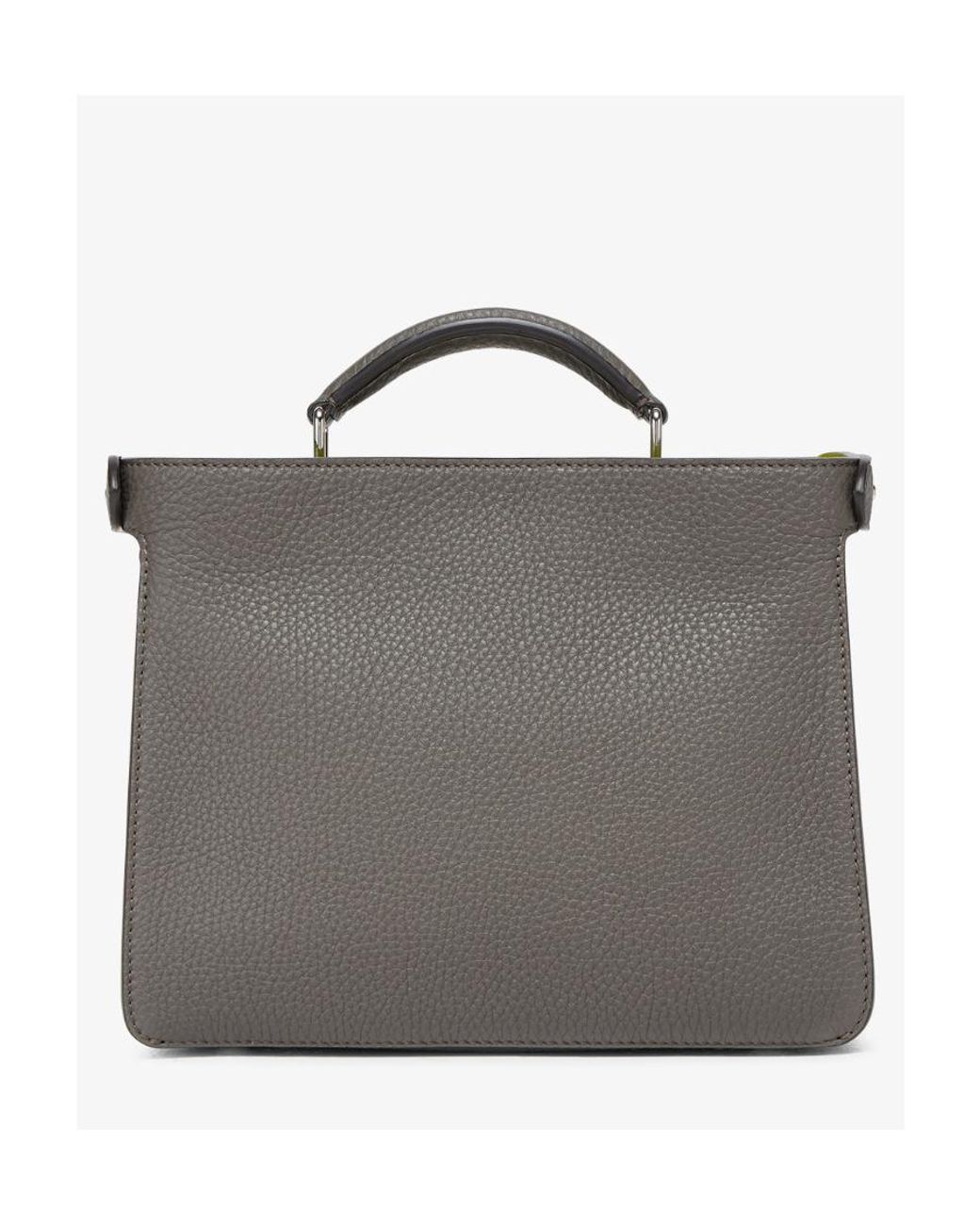 Fendi Green Peekaboo Iseeu Mini Messenger Bag for men