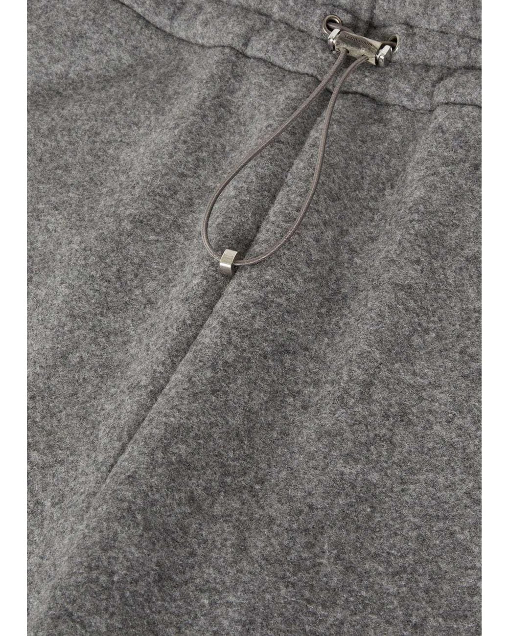 Loro Piana Gray Cevo Pants for men