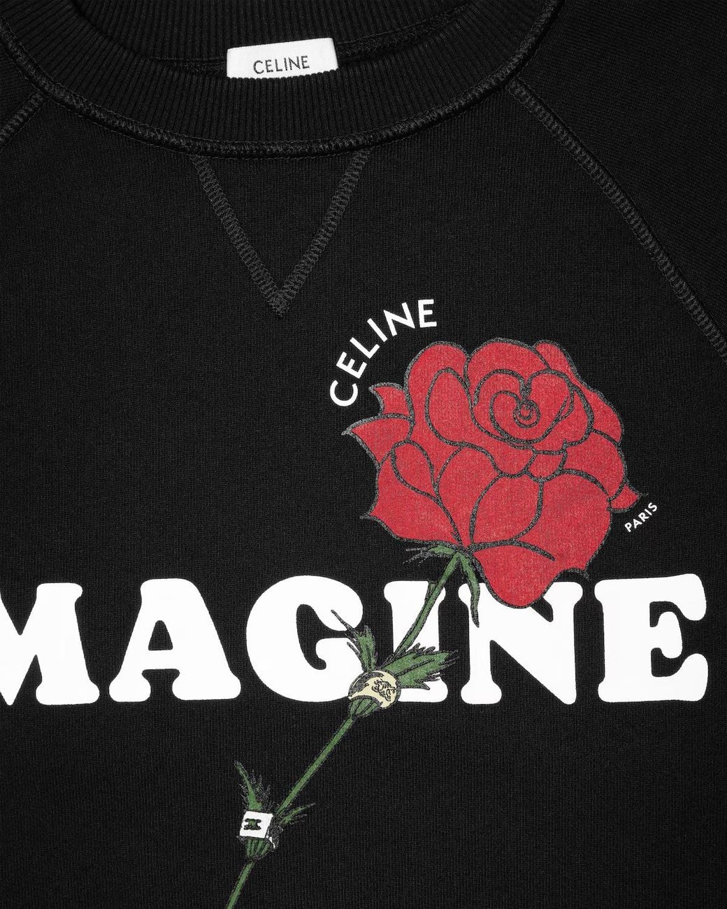 Céline Black Sweatshirt