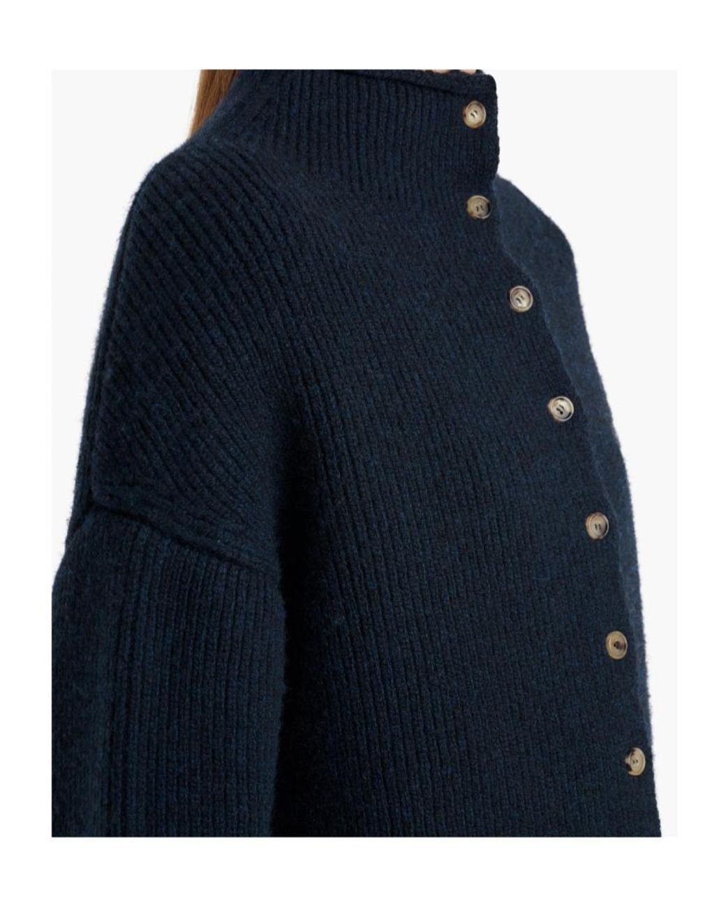 Khaite Blue Marjorie Cardigan