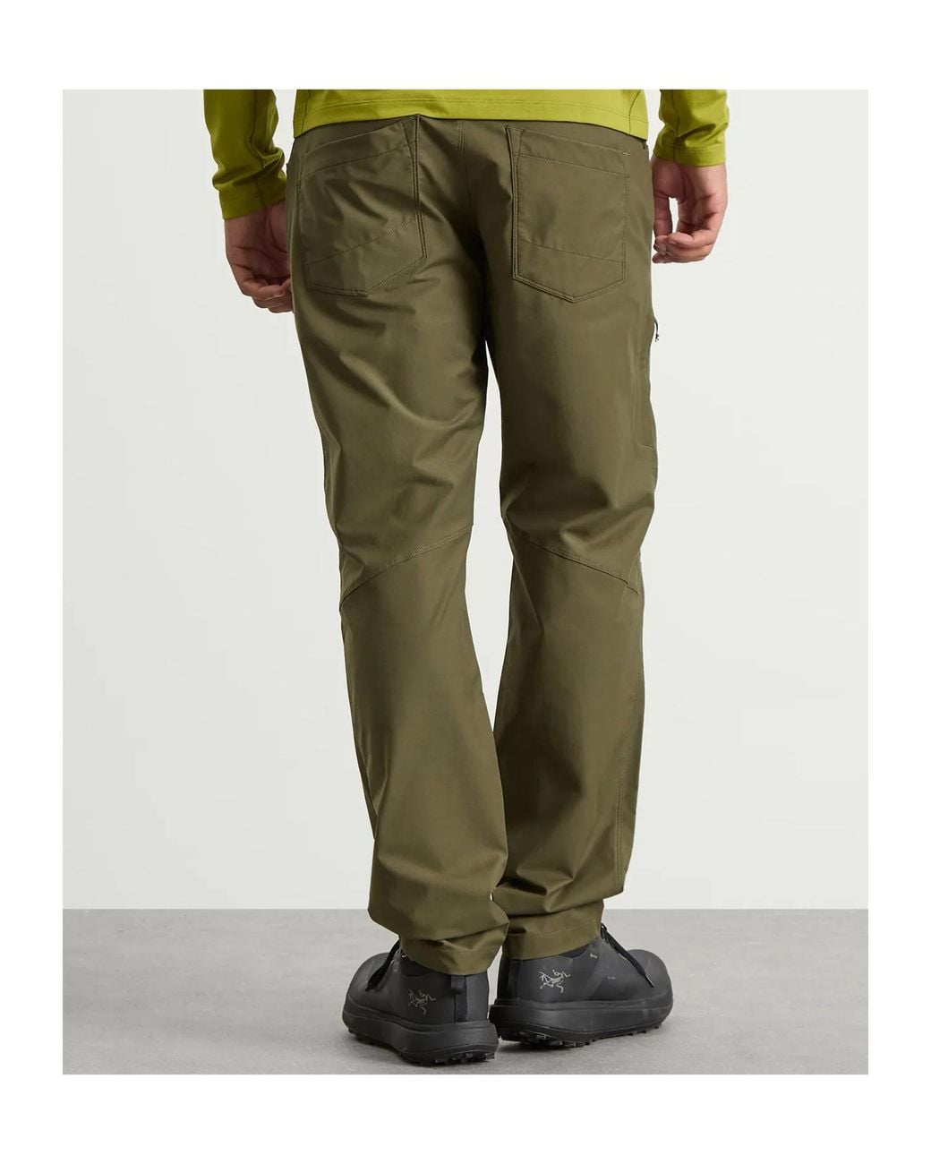 Arc'teryx Green Kragg Cotton Trousers for men