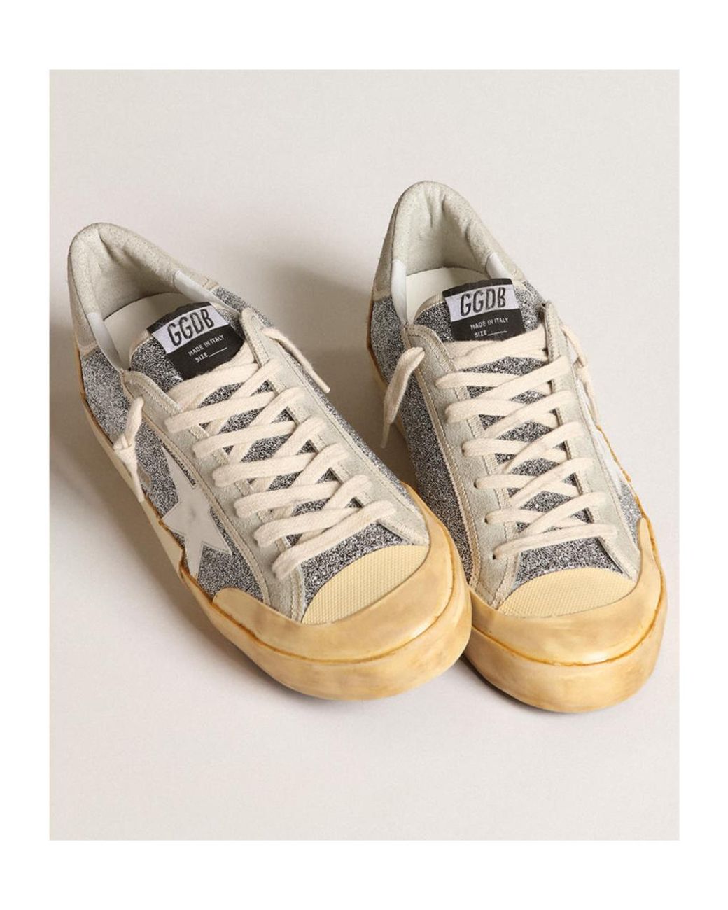 Golden Goose Deluxe Brand Multicolor Super-Star Lab With Star And Swarovski Glitter Upper for men