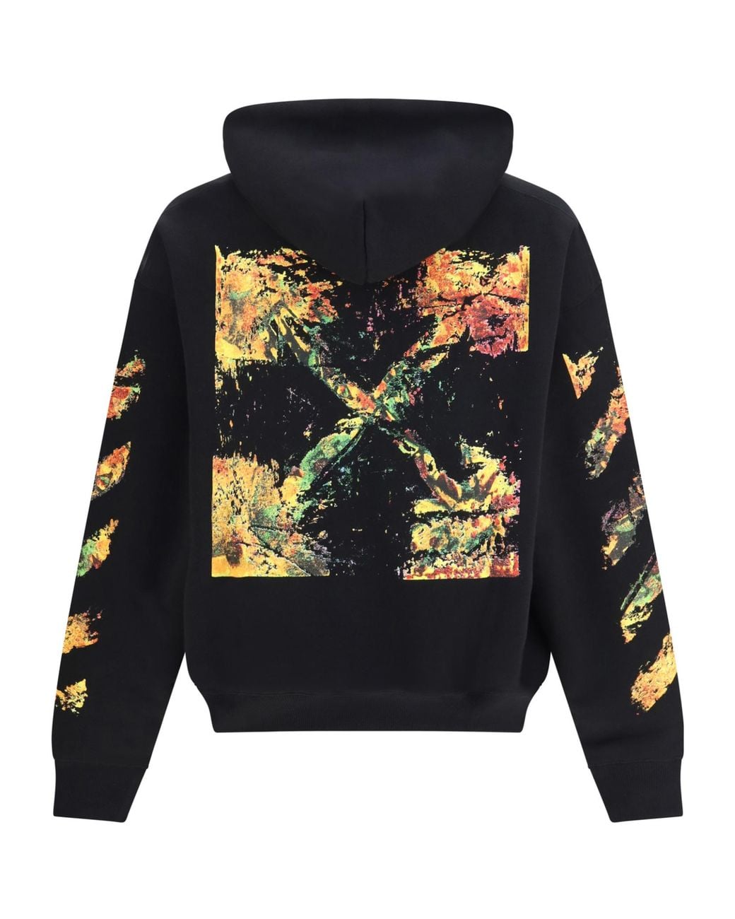Off-White c/o Virgil Abloh Blue Spices Arrow Skate Hoodie for men