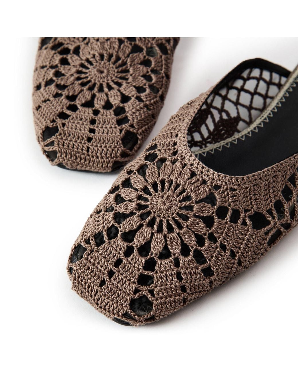 Magda Butrym Brown Mule Slippers