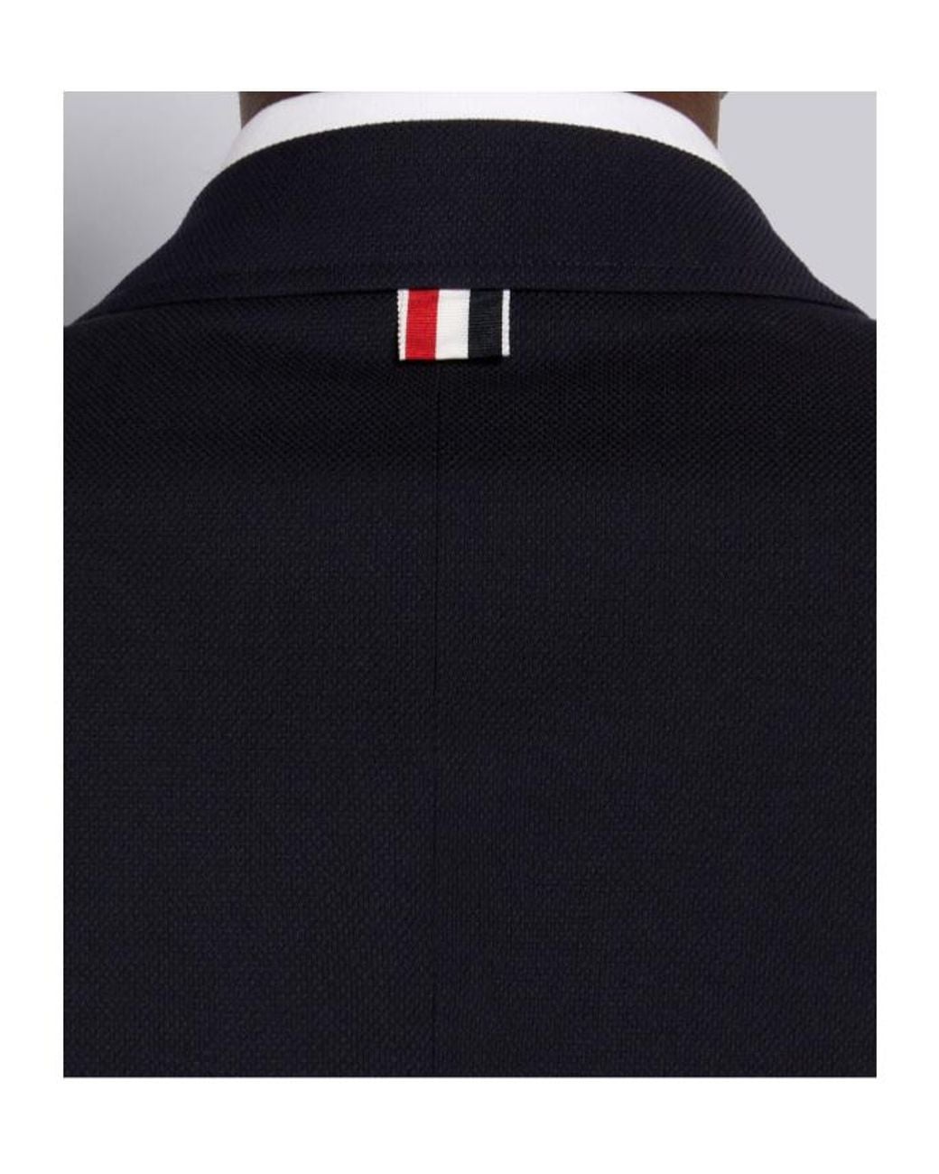 Thom Browne Blue Single-Breasted Jacket for men