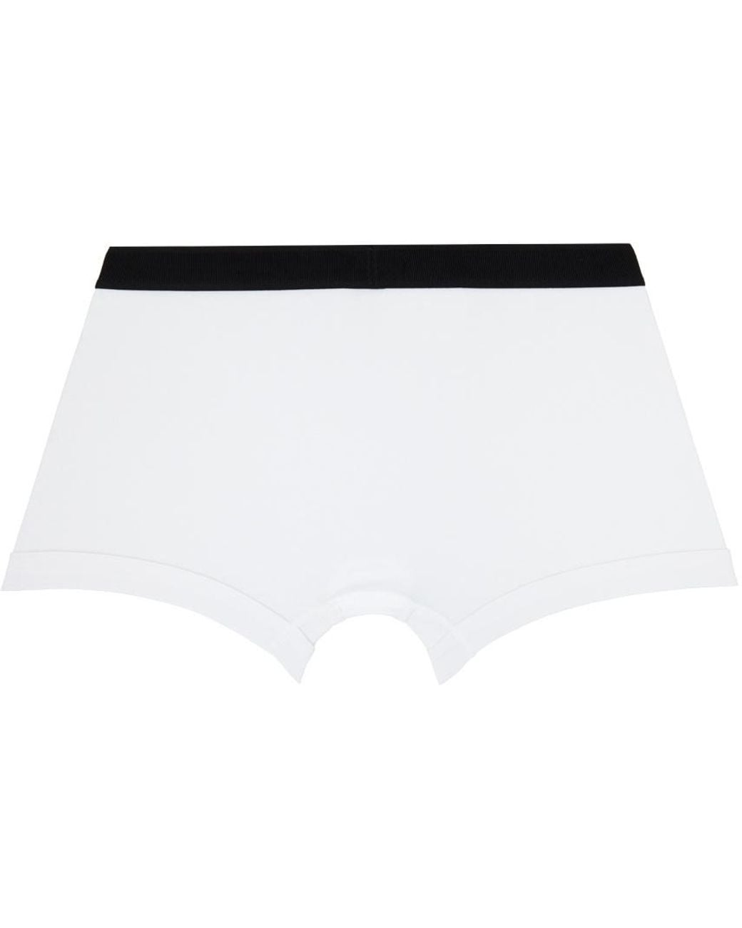 Tom Ford Black Logo Waistband Pack Of Two Boxers for men