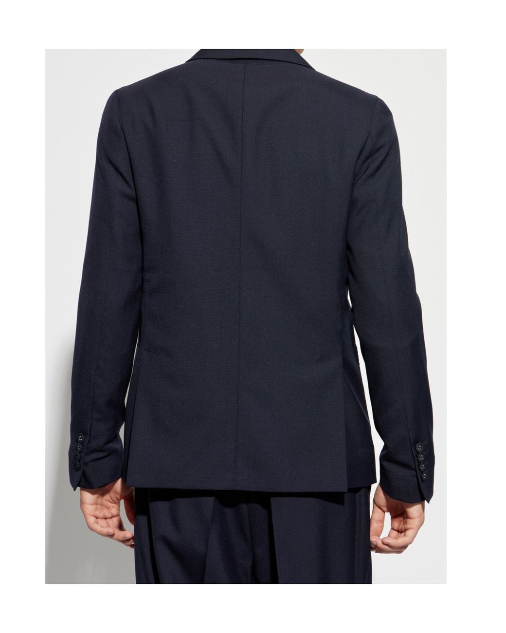 Officine Generale Blue Officine Générale Tailored Blazer for men