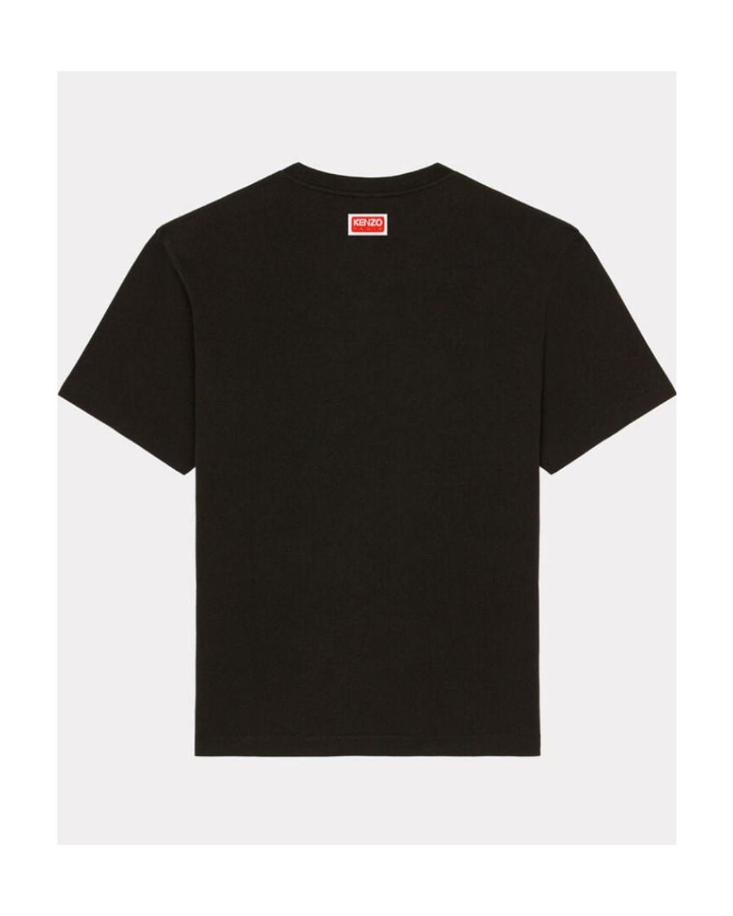 KENZO Black 'Varsity Jungle' Tiger Oversize T-Shirt for men