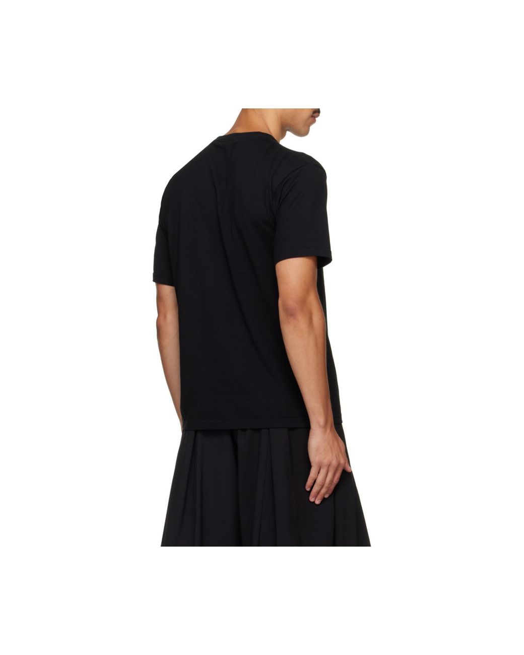 Undercover Black Skull-Print T-Shirt for men