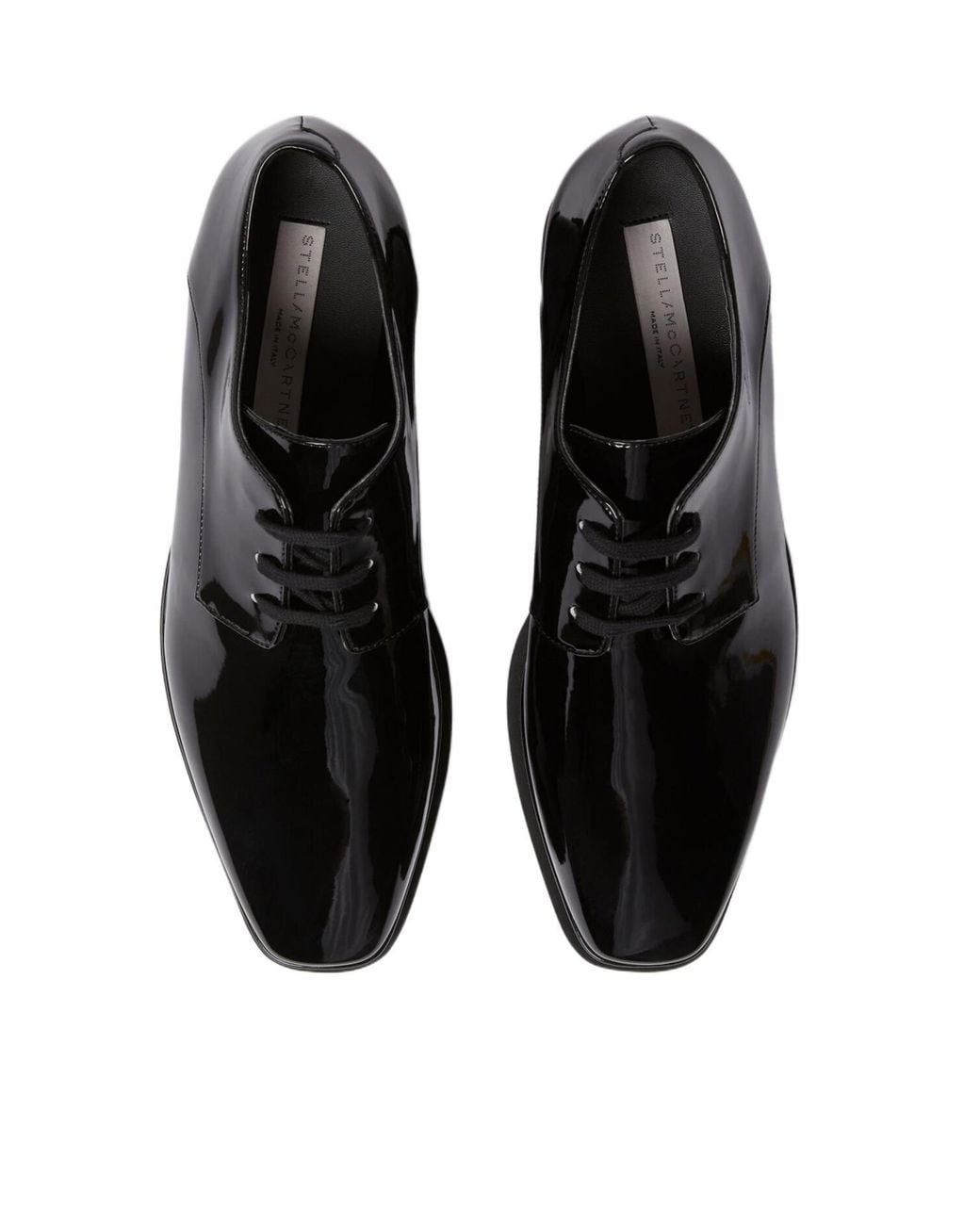 Stella McCartney Black Limited Edition Elyse Monochrome Platforms