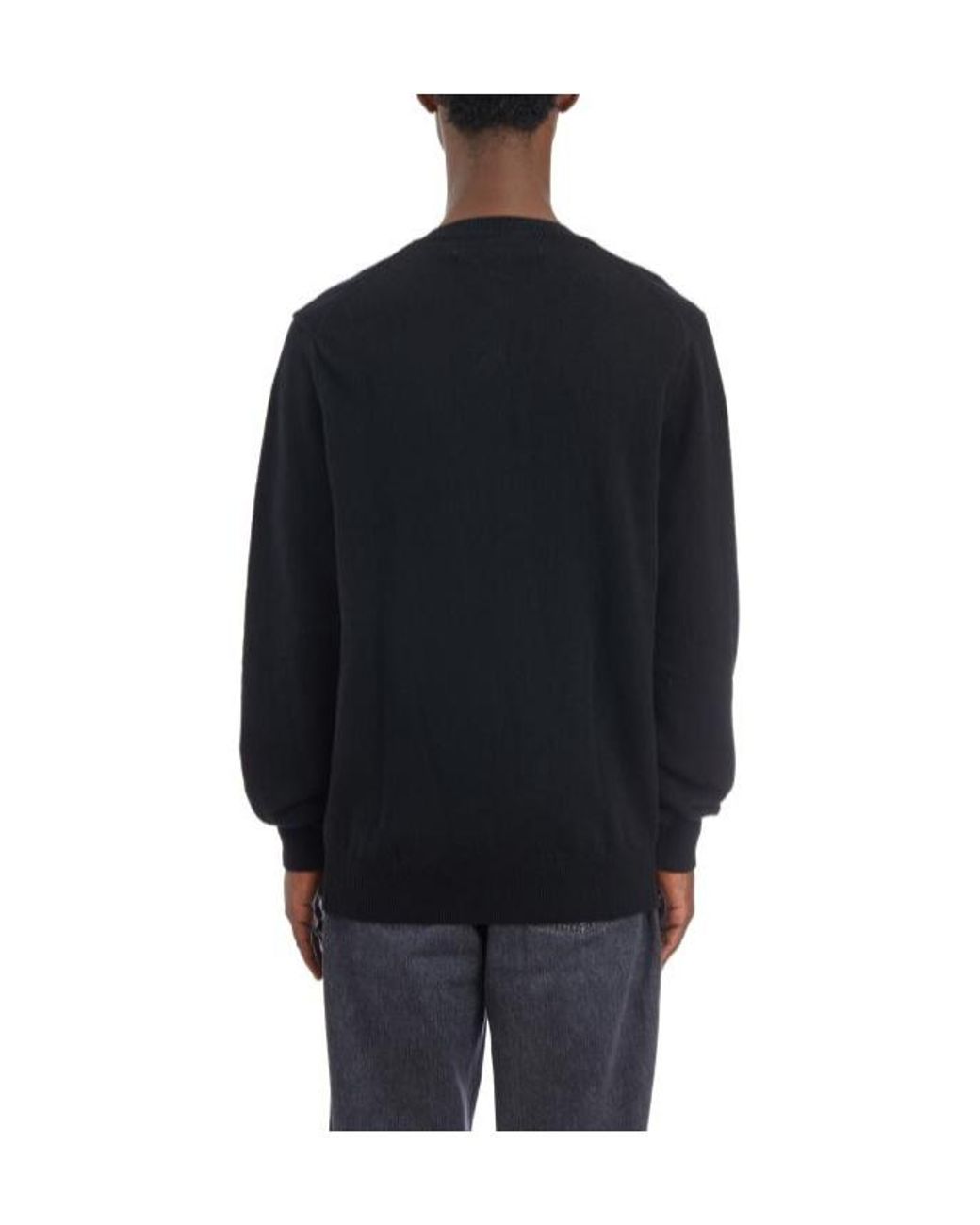 COMME DES GARÇONS PLAY Blue Long-Sleeved Sweater for men