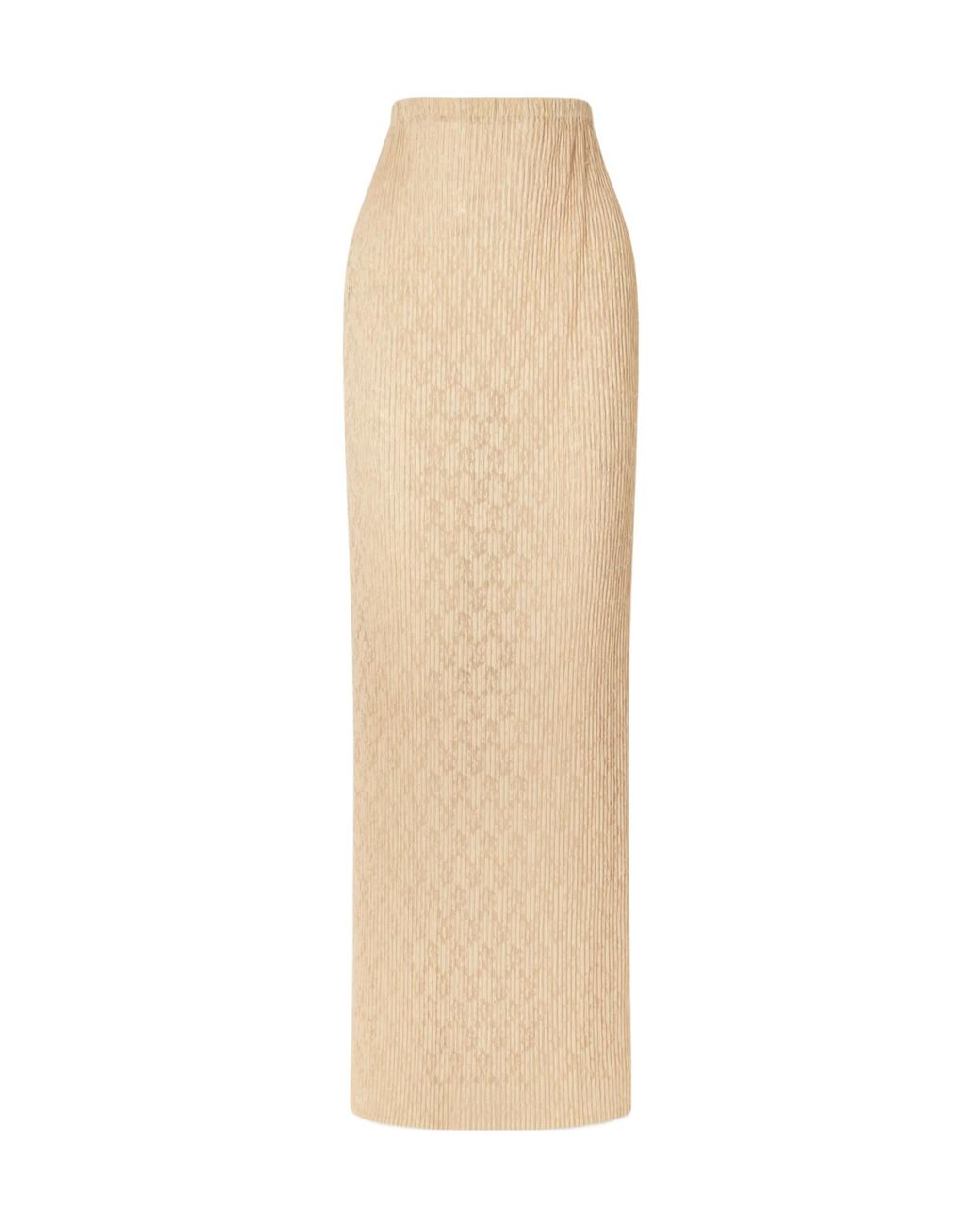 The Row Natural Elastic Waist Midi Skirt