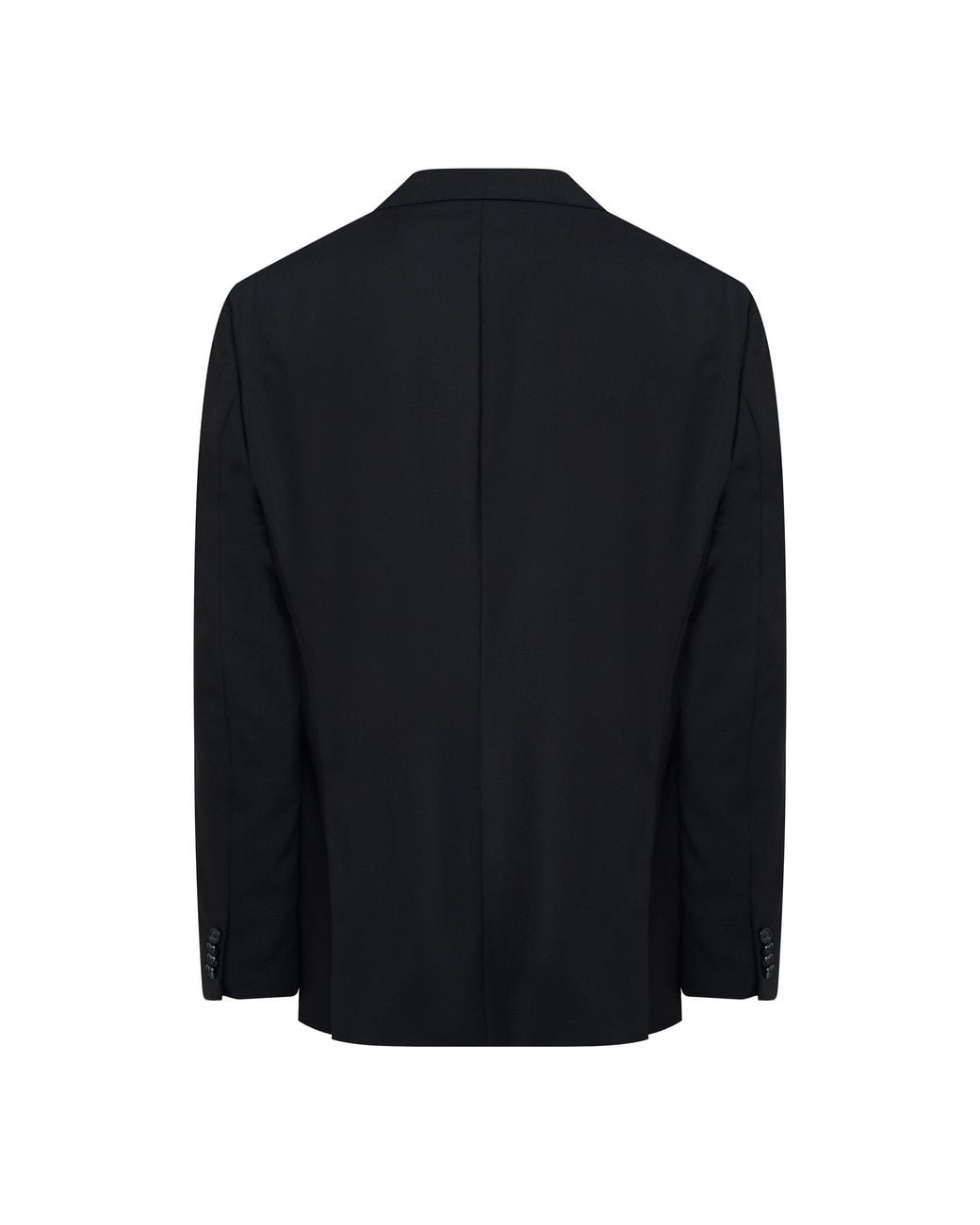 Boss Blue Single-Breasted Notch Lapel Business Suit Jacket for men