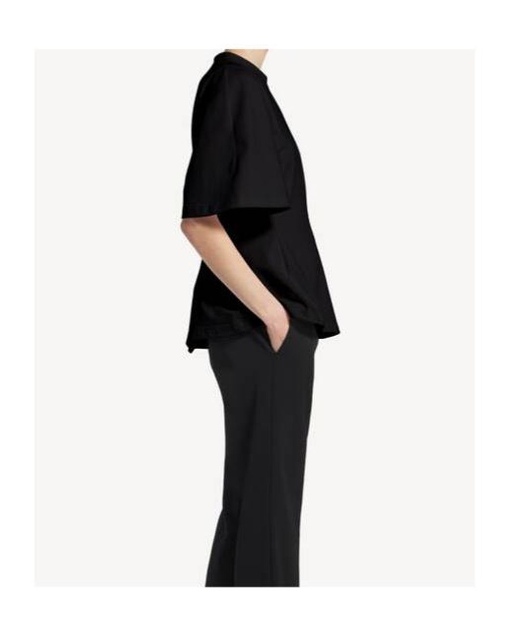 Balenciaga Black Shaped T-Shirt