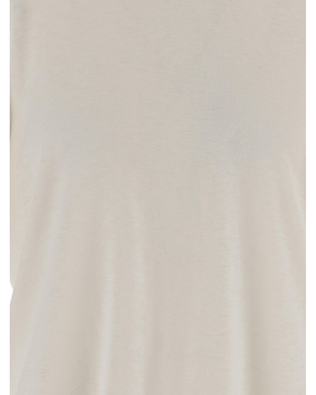 The Row White Serata Crew Neck T-Shirt