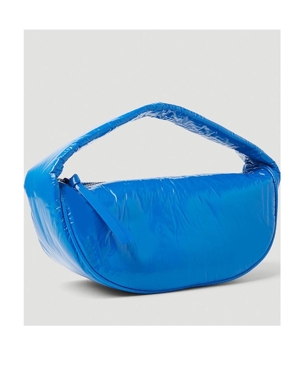 By Far Blue Cush Medium Handbag