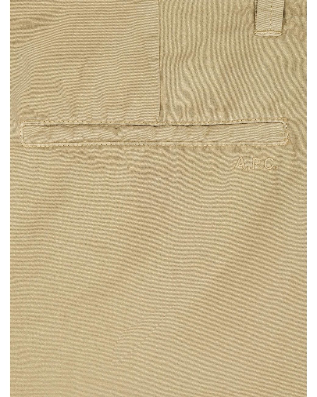 A.P.C. Natural Mid-Rise Trousers for men