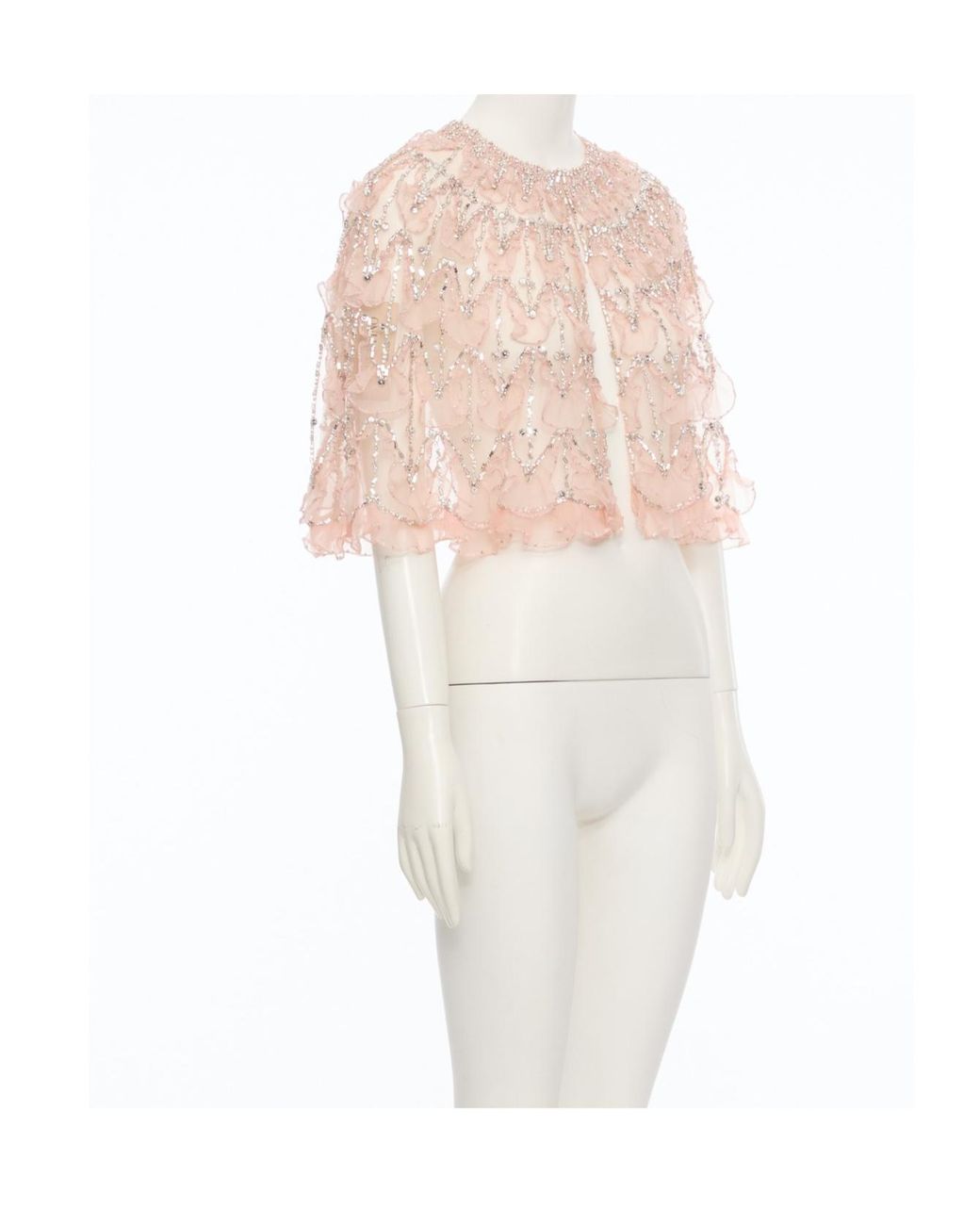 Valentino White Crew Neck Jacket