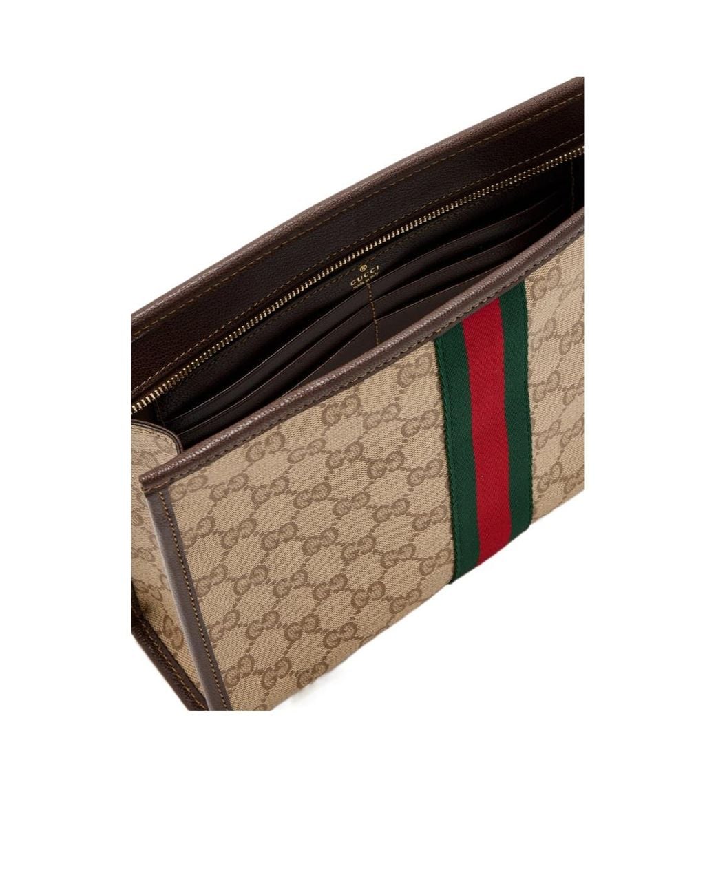 Gucci Natural Pouch With Web for men