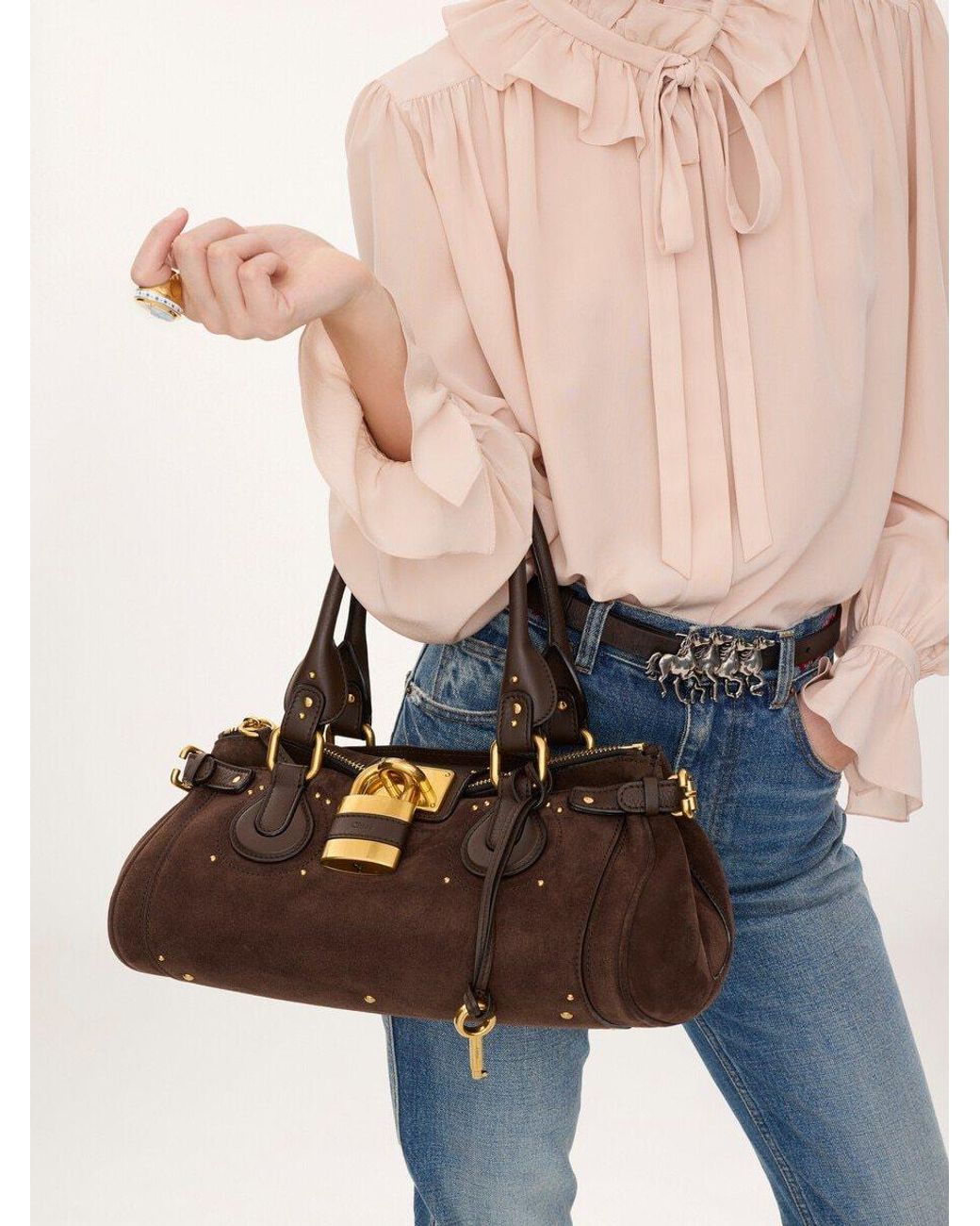 Chloé Brown Chloé Paddington Tote Bag