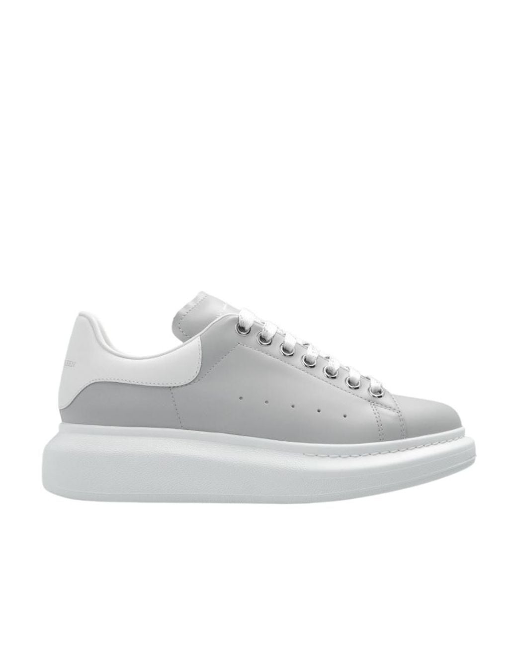 McQueen White Oversized Low-Top Sneakers