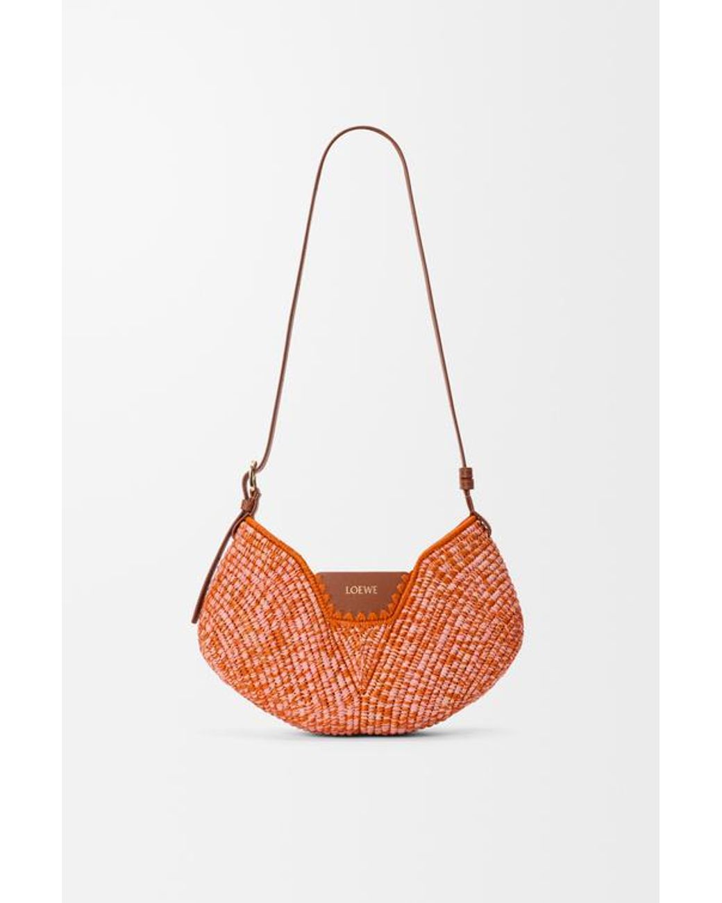 Loewe Orange Medium Swing Tote Bag