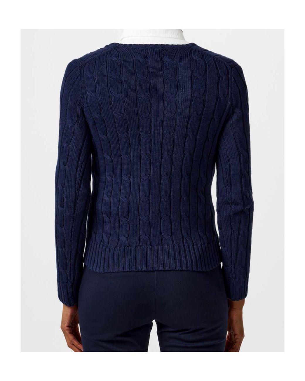 Polo Ralph Lauren Blue V-Neck Sweater