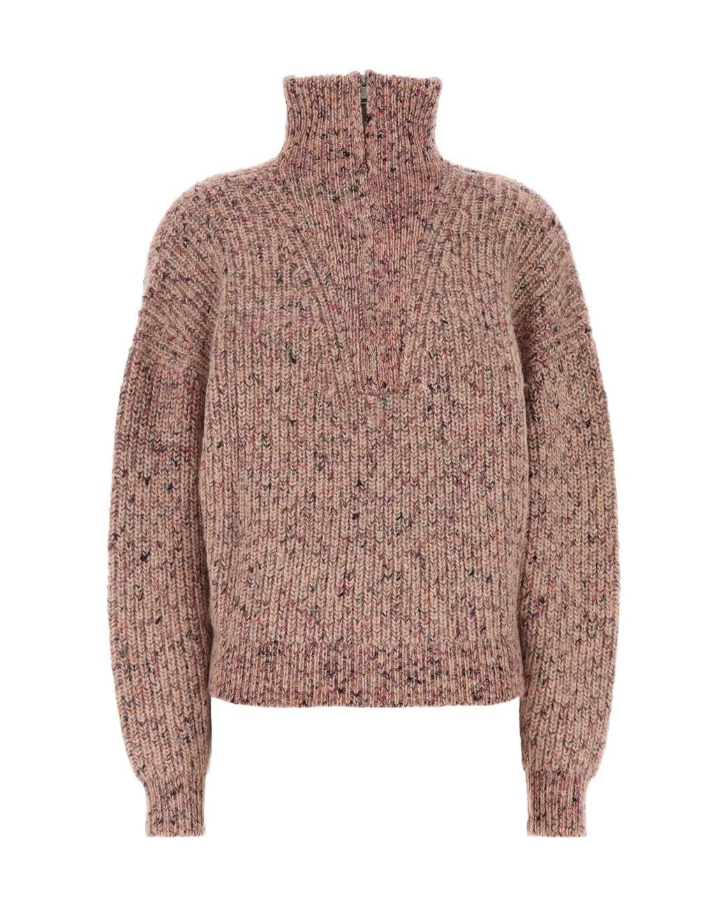 Isabel Marant Brown Isabel Marant Étoile Anita Chunky Knitted Sweater