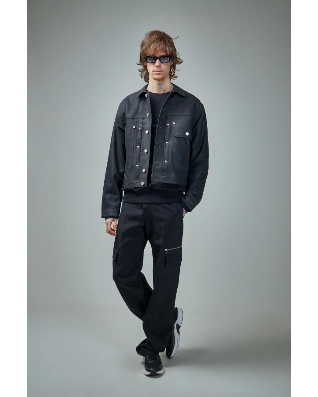 Givenchy Black Denim Jackets for men