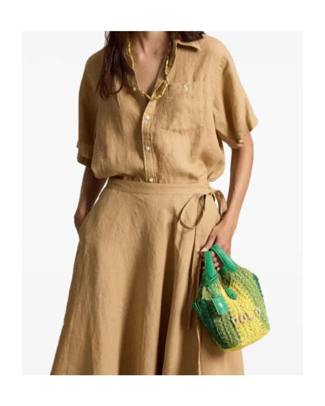 Polo Ralph Lauren Natural Short-Sleeve Shirt