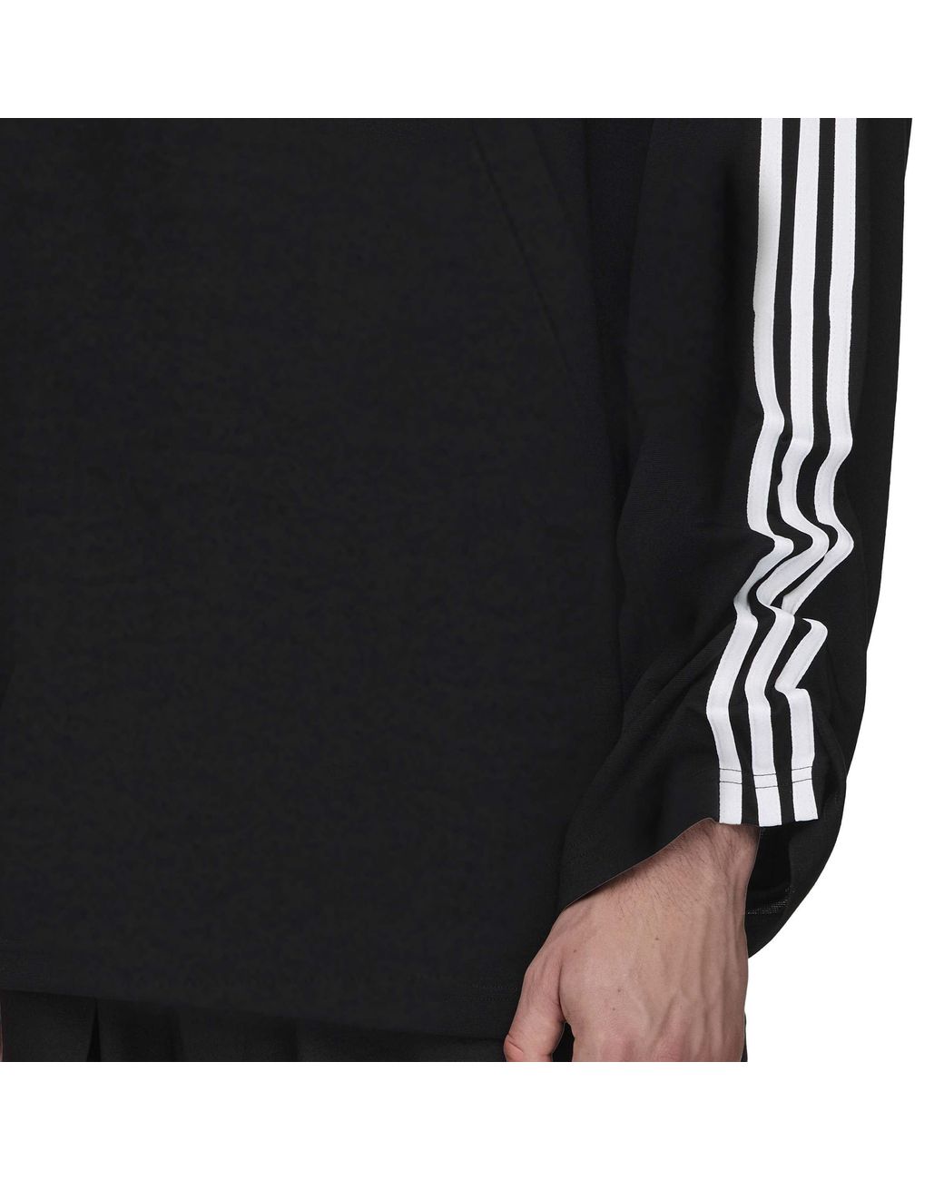 Y-3 Black Fullzip Hooded Jacket for men