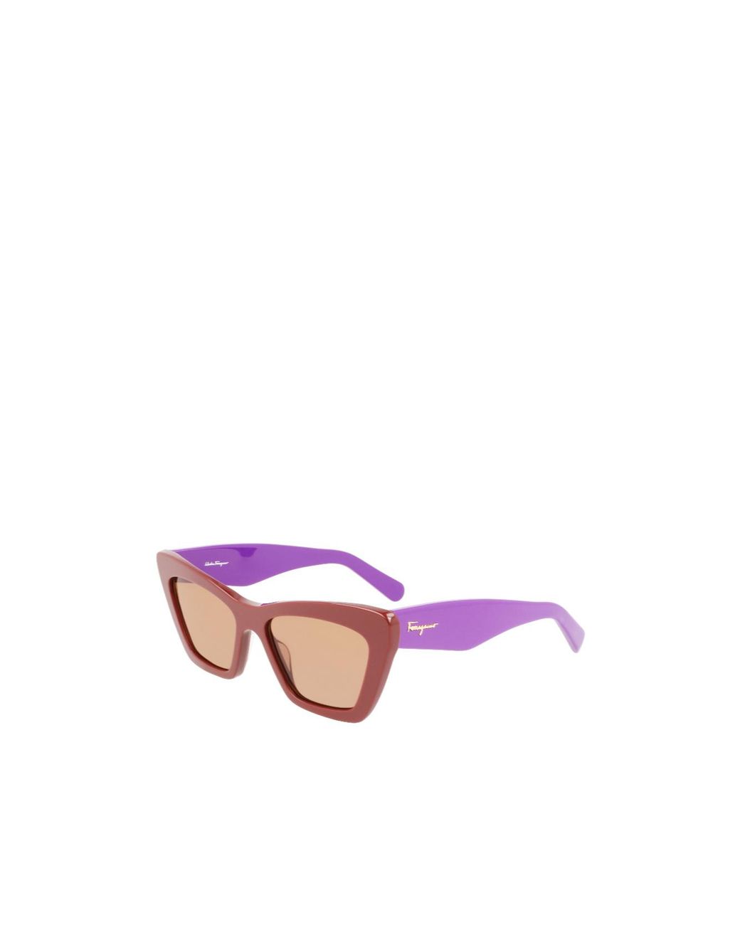 Ferragamo Pink Ferragamo Eyewear Cat Eye Frame Sunglasses