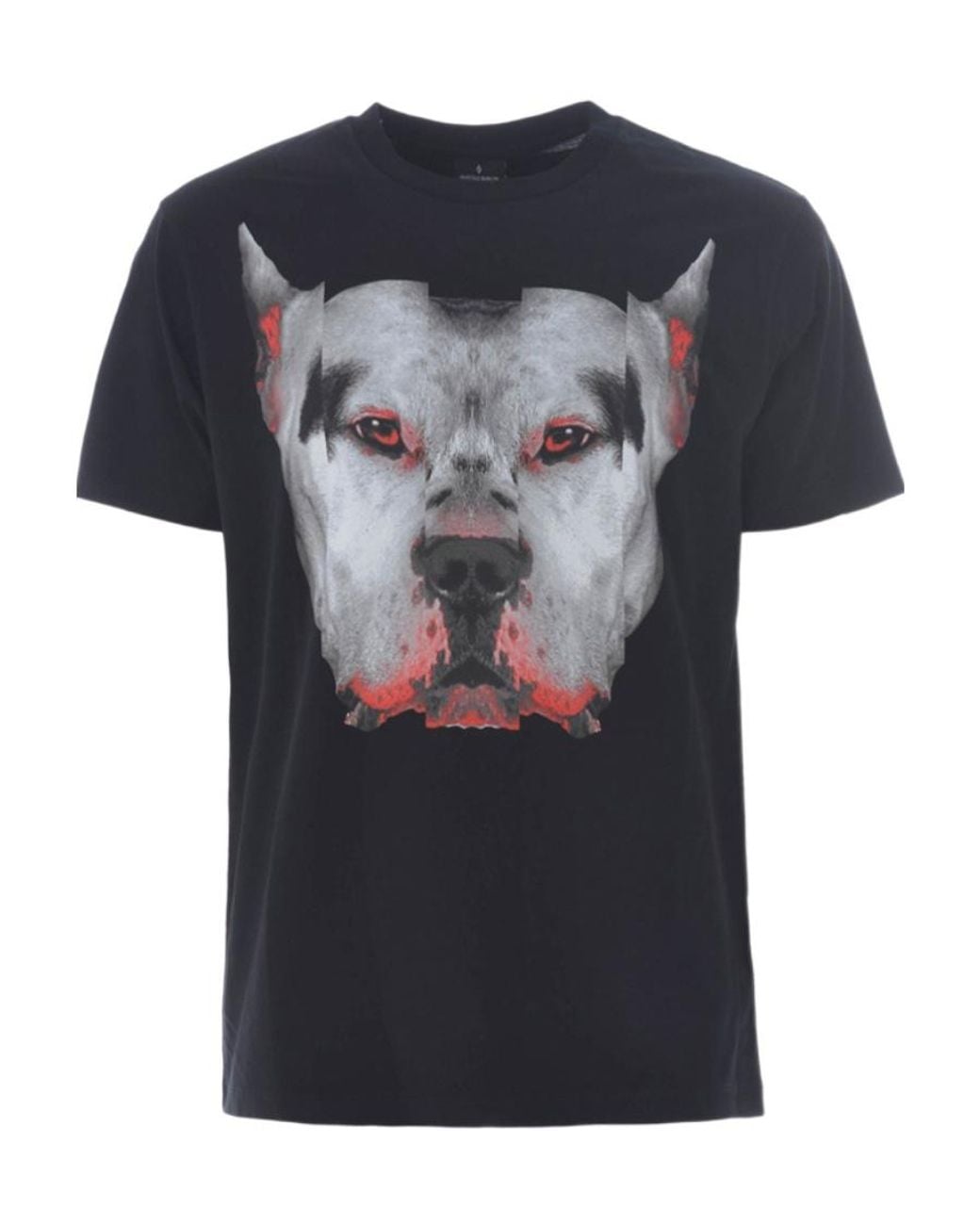 Marcelo Burlon Black Open-Necked Shirt for men