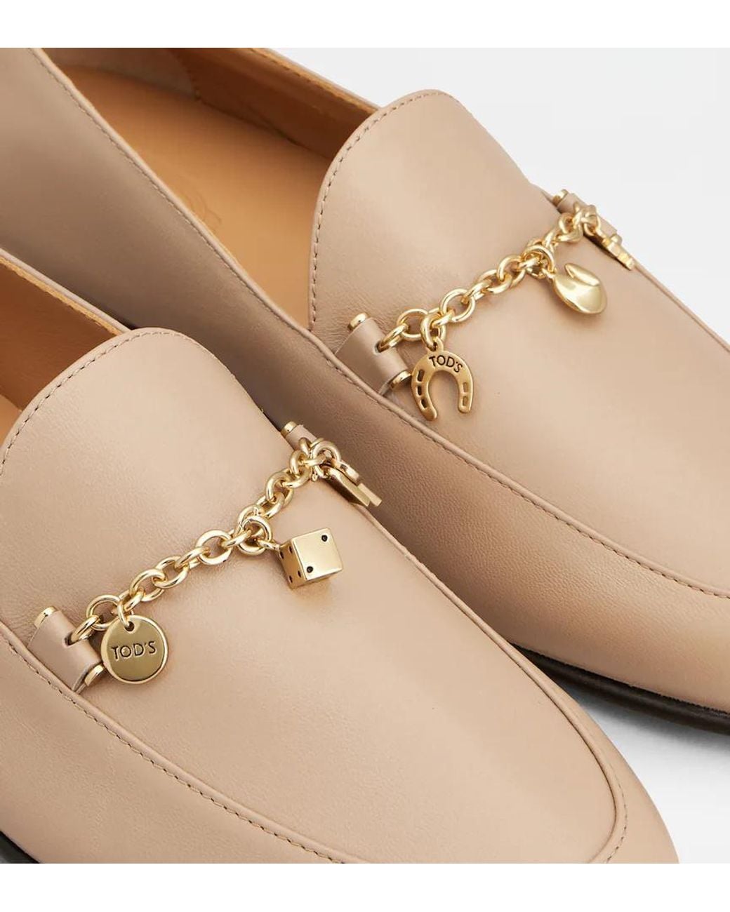 Tod's Natural Loafers