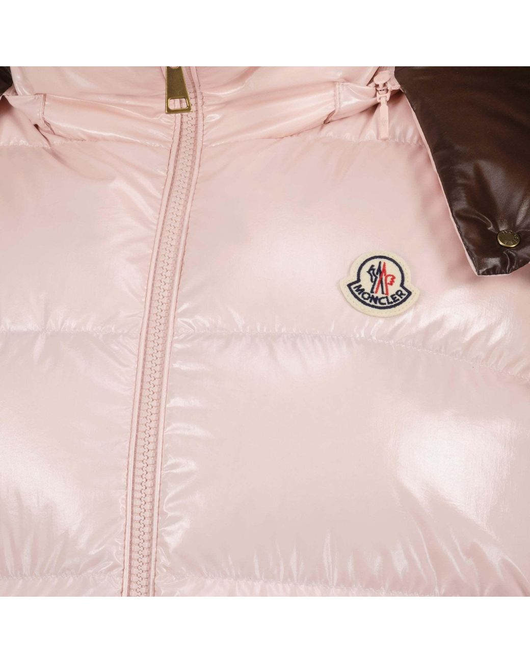 Moncler Pink Niverolle Short Padded Gilet