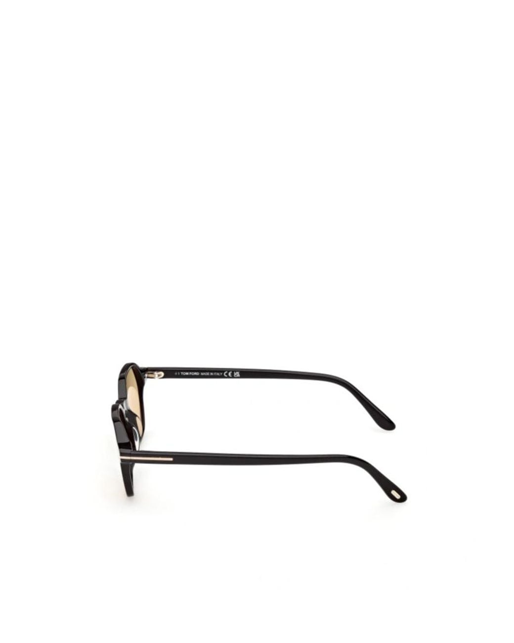 Tom Ford Metallic Eyewear Geometric Frame Sunglasses