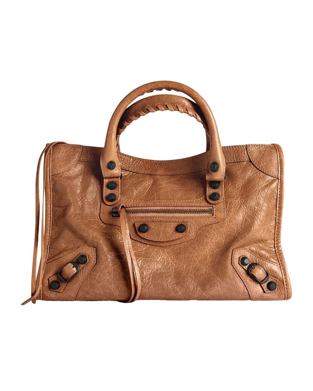 Balenciaga Brown Le City Small Tote Bag