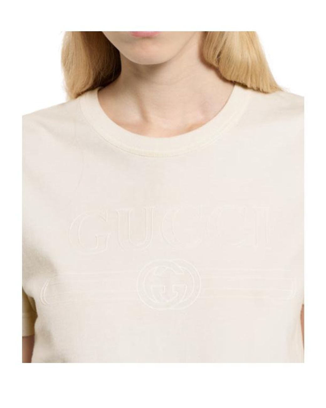 Gucci White Medium Jersey T-Shirt