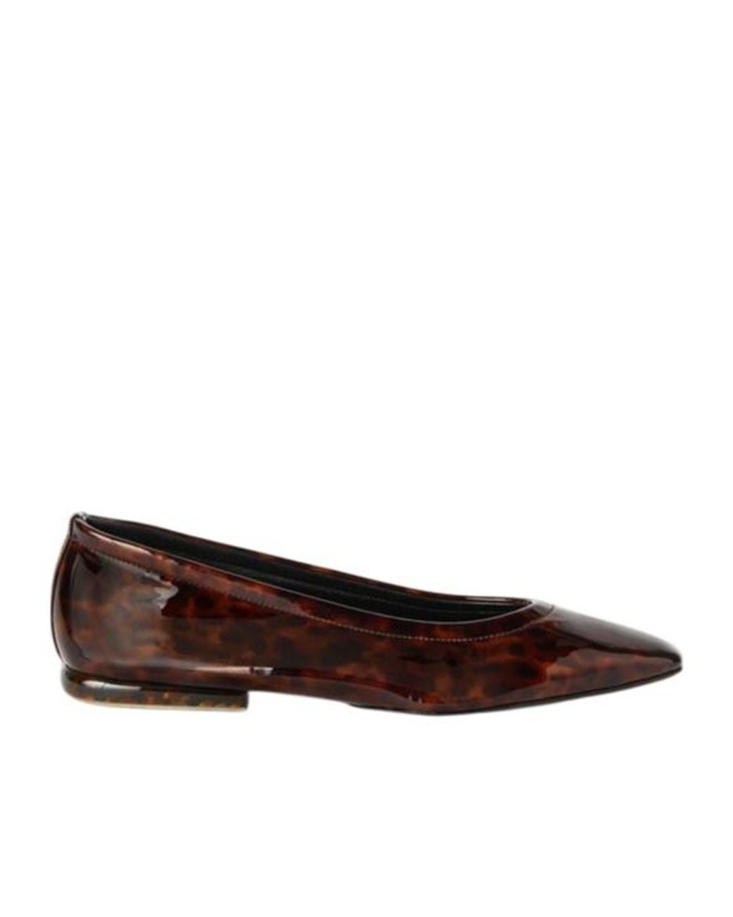 Loro Piana Brown Primula Slip-On Ballet Flats