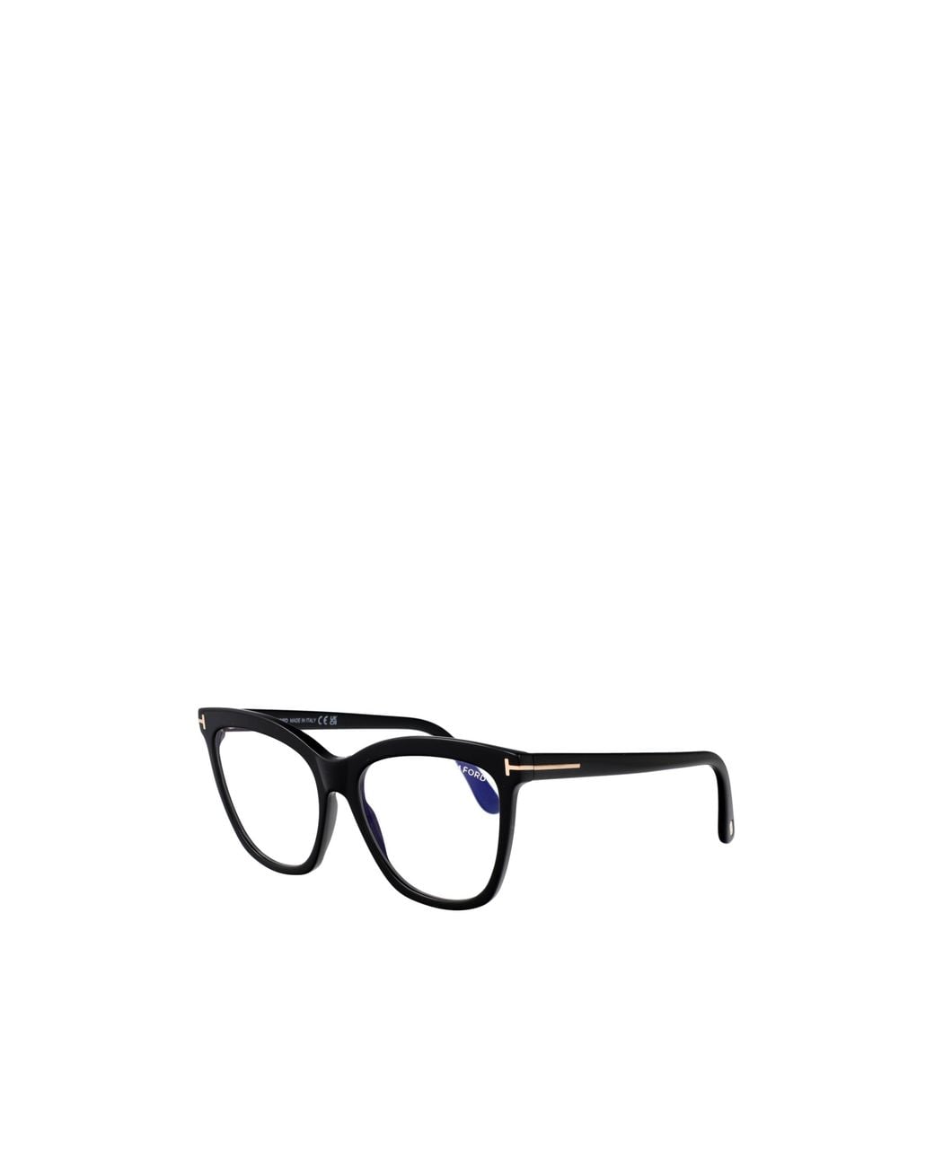 Tom Ford White Eyewear Cat-Eye Frame Glasses